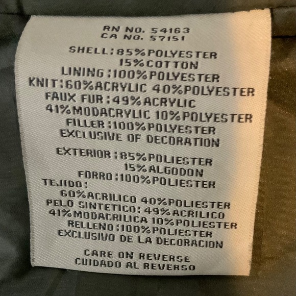 WOMEN’S LEVI’S WINTER PARKA SIZE XL - Picture 9 of 12